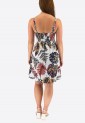 Floral Elastic Dress 524040-9