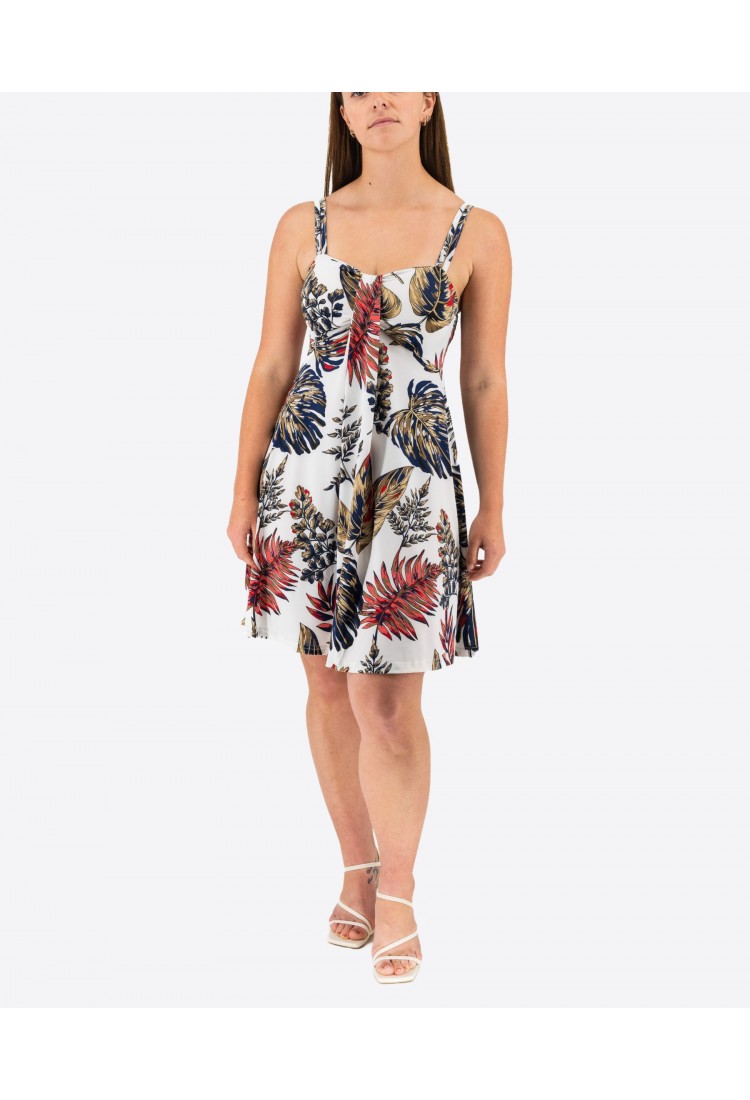Floral Elastic Dress 524040-9