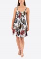Floral Elastic Dress 524040-9