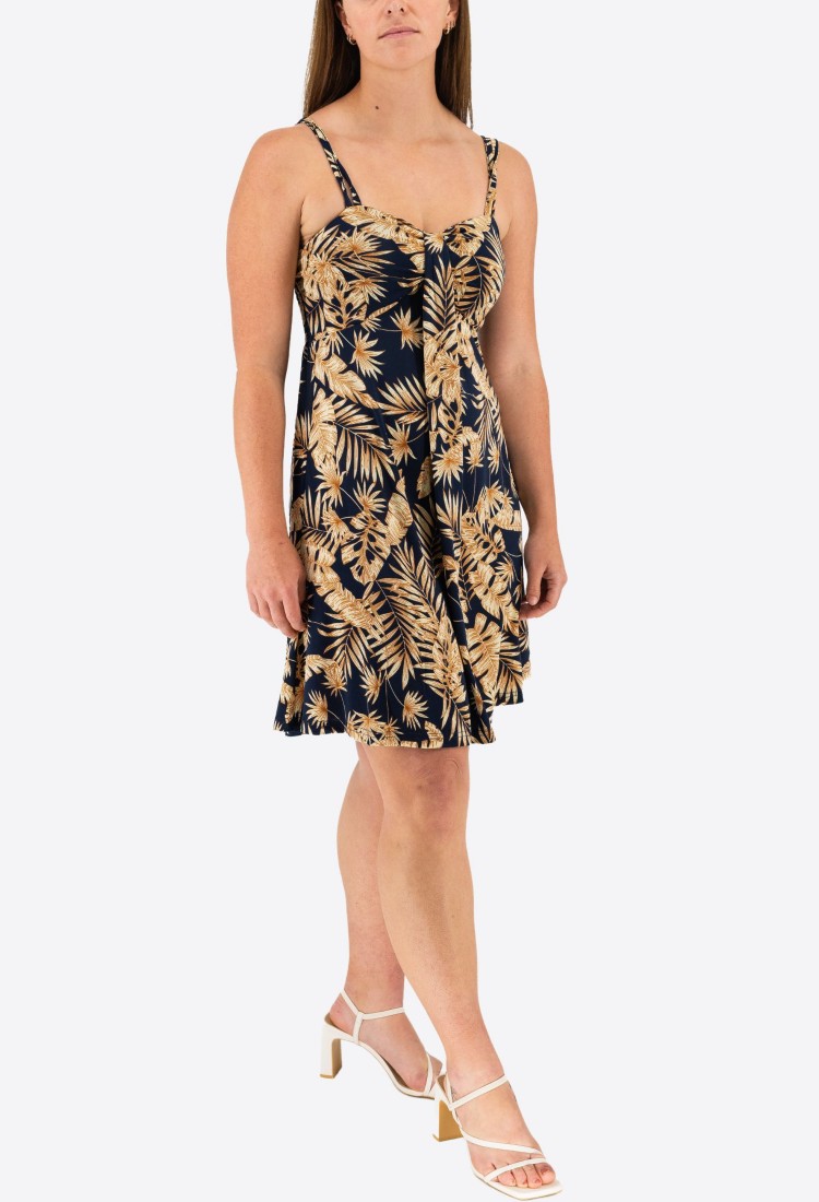 Floral Elastic Dress 524040-10