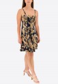 Floral Elastic Dress 524040-10