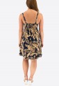 Floral Elastic Dress 524040-10