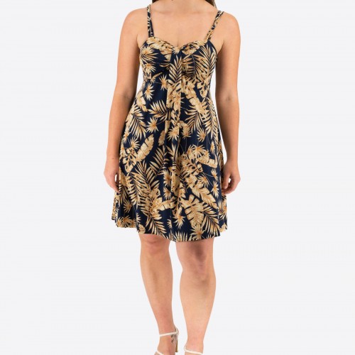 Floral Elastic Dress 524040-10