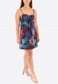 Floral Elastic Dress 524040-11
