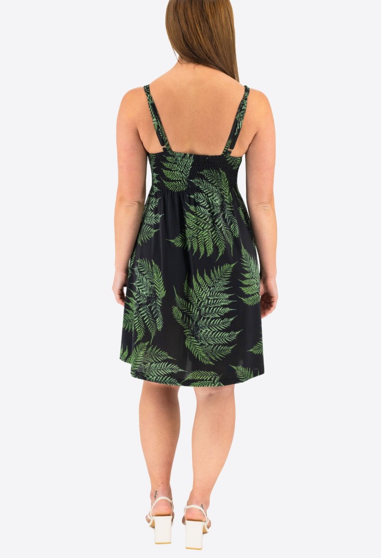 Floral Elastic Dress 524040-12