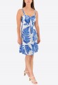 Floral Elastic Dress 524040-12