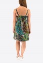 Animal Print Elastic Dress 524040-13