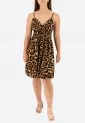 Φόρεμα Animal Print Ελαστικό 524035-1 Φόρεμα Animal Print Ελαστικό 524035-1