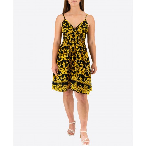 Dress With Elastic Straps 524035-2