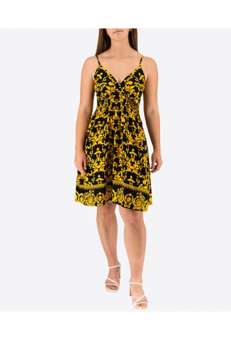 Dress With Elastic Straps 524035-2