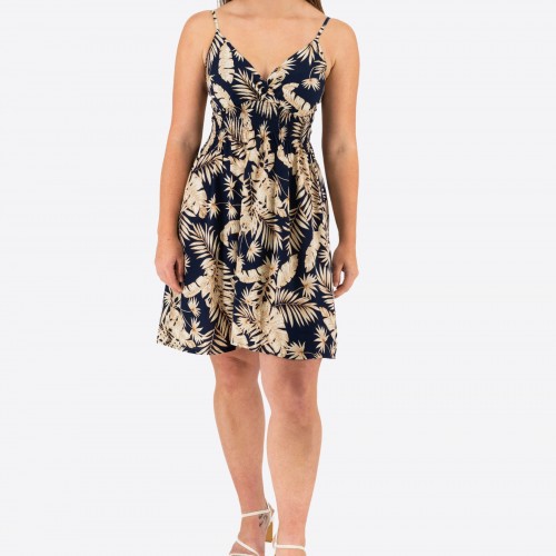 Floral Elastic Dress 524035-4