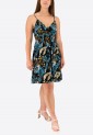 Floral Elastic Dress 524035-5