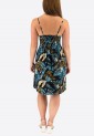 Floral Elastic Dress 524035-5