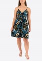 Floral Elastic Dress 524035-5
