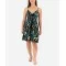 Floral Elastic Dress 524035-5 Floral Elastic Dress 524035-5