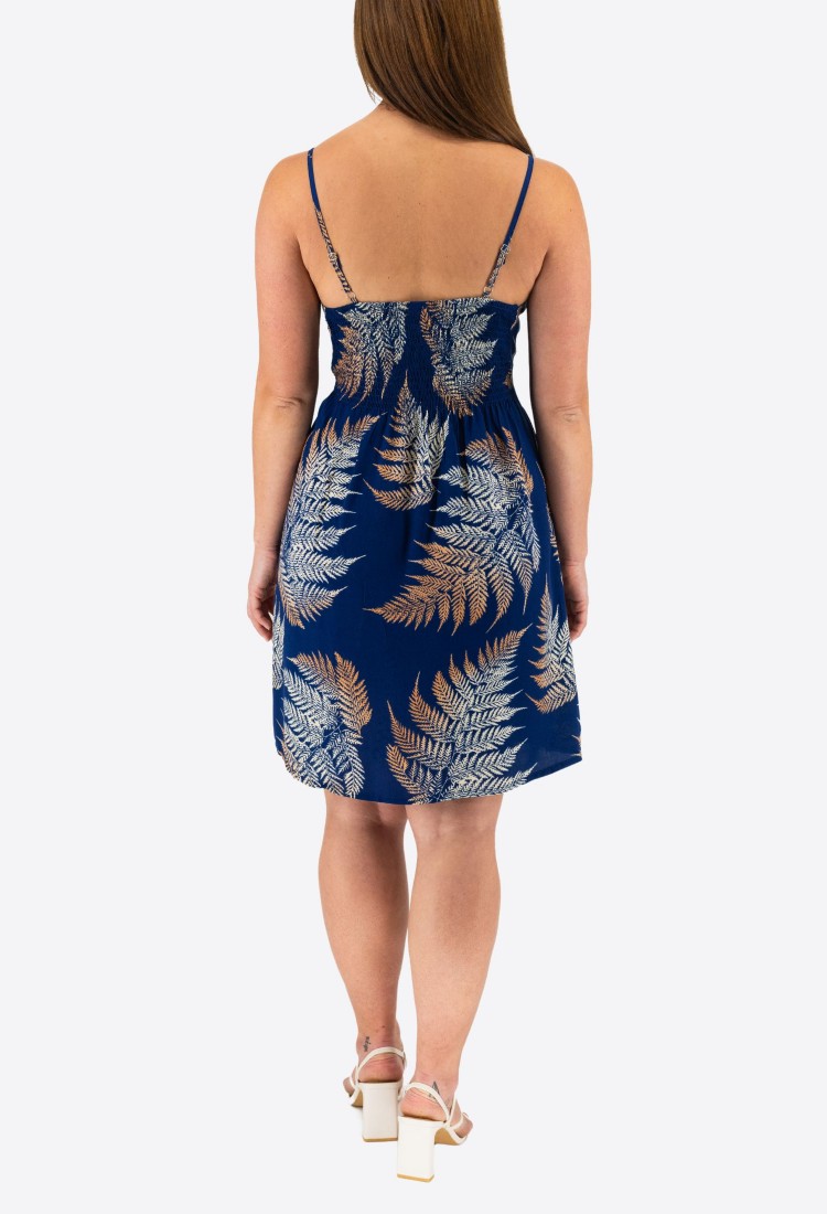 Floral Elastic Dress 524035-6