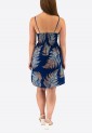 Floral Elastic Dress 524035-6