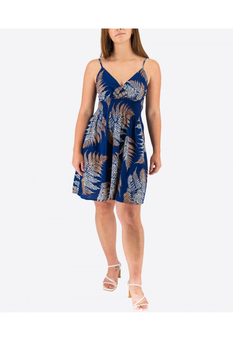 Floral Elastic Dress 524035-6