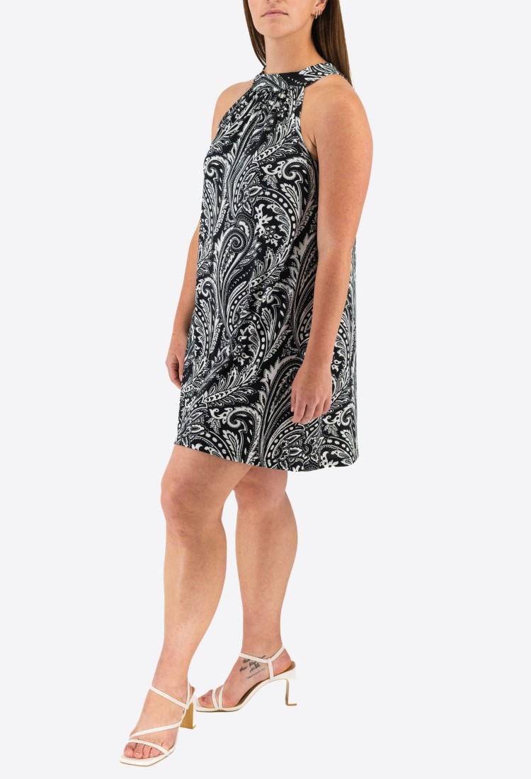 Elastic Lace Dress 524043-1