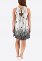 Printed Elastic Dress 524043-3