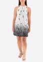 Printed Elastic Dress 524043-3 Printed Elastic Dress 524043-3