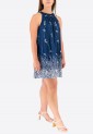 Printed Elastic Dress 524043-3