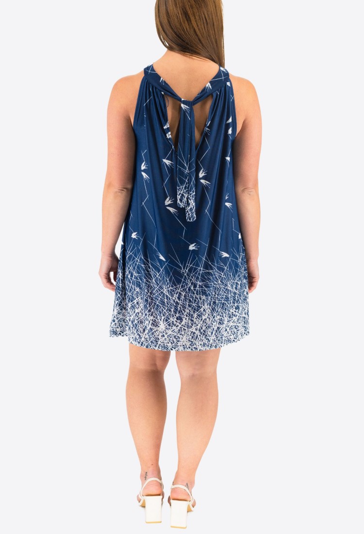 Printed Elastic Dress 524043-3