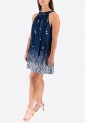 Printed Elastic Dress 524043-3