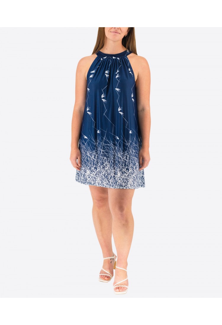 Printed Elastic Dress 524043-3