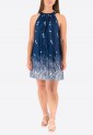 Printed Elastic Dress 524043-3 Printed Elastic Dress 524043-3