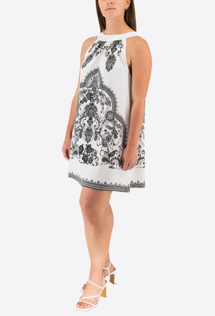 Elastic Lace Dress 524043-5