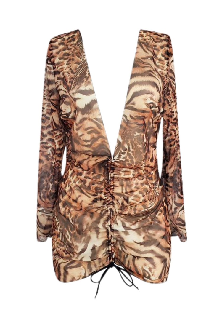 Women's Kaftan Animal print GK8963 Women's Kaftan Animal print GK8963