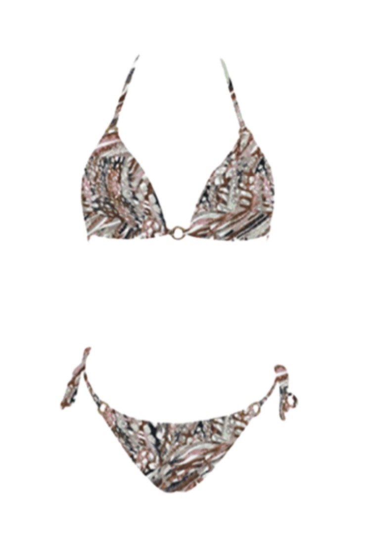 Women's Swimsuit Set Triangle Bikini C-6092