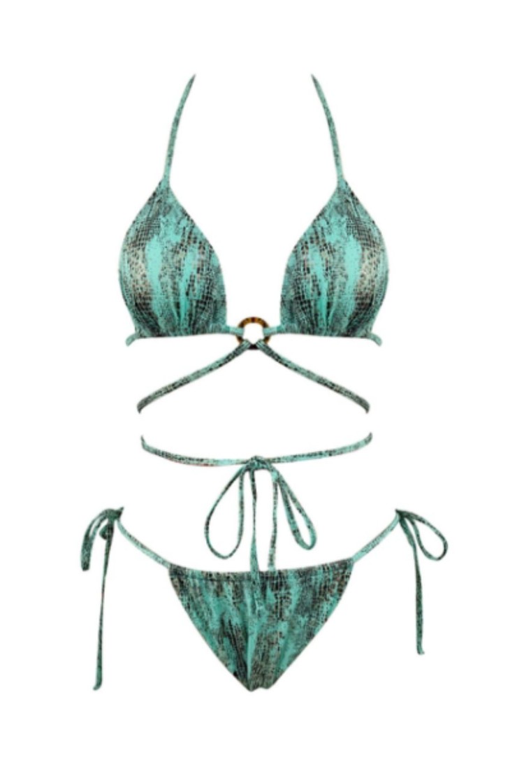 Women's Swimsuit Set Triangle Bikini C-6004