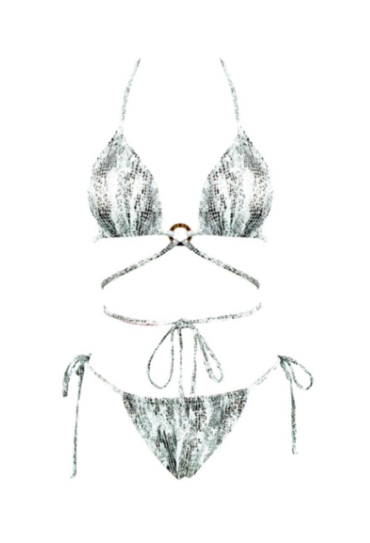 Women's Swimsuit Set Triangle Bikini C-6004