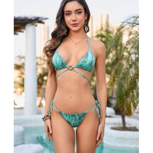 Women's Swimsuit Set Triangle Bikini C-6004