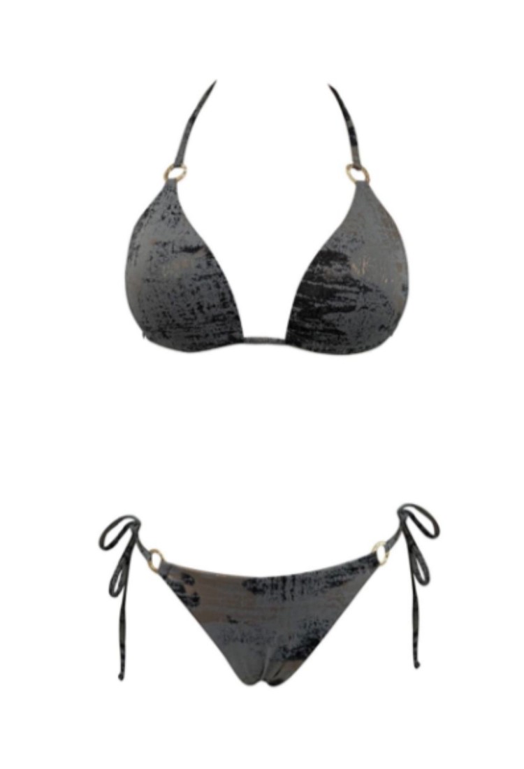 Women's Swimsuit Set Triangle Bikini C-6015