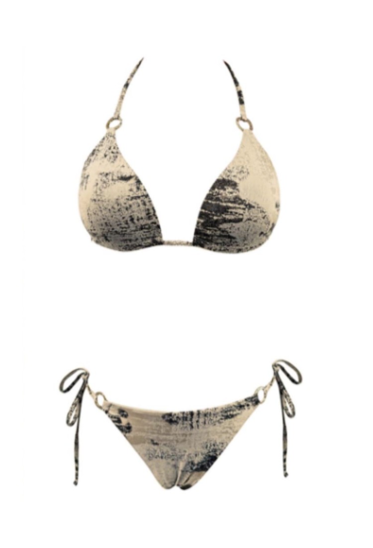 Women's Swimsuit Set Triangle Bikini C-6015