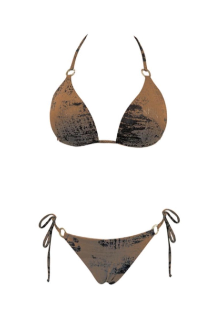 Women's Swimsuit Set Triangle Bikini C-6015