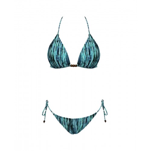 Women's Swimsuit Triangle Bikini Set C-6109