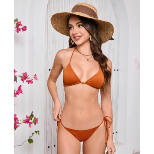 Women's Swimsuit Triangle Bikini Set C-6053