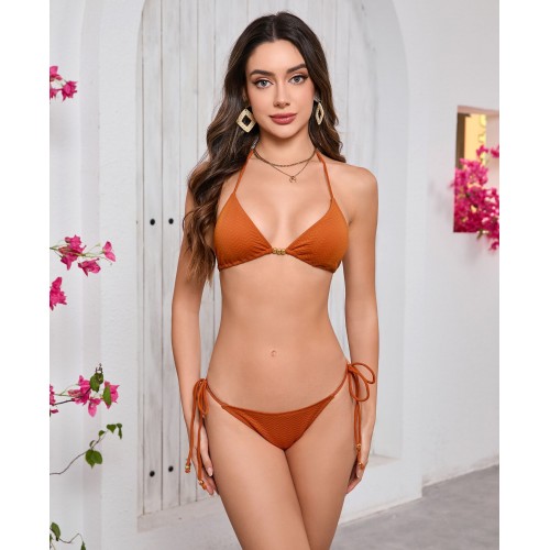 Women's Swimsuit Triangle Bikini Set C-6053