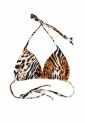 Women's Triangle Swimsuit Animal print C-6243