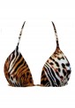 Women's Triangle Swimsuit Animal print C-6243