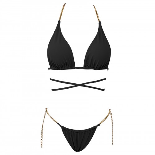 Women's Swimsuit Bikini Set With Chain C-9312