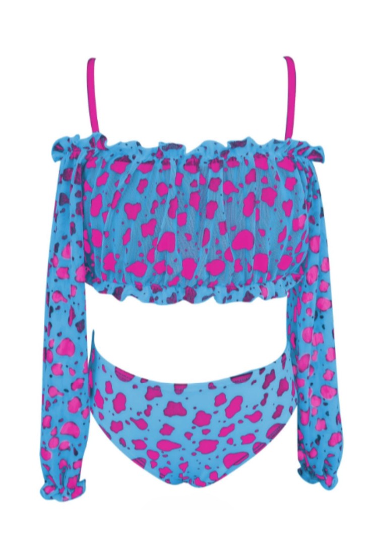 Swimsuit Bikini/Top Set For Girl C-T6167