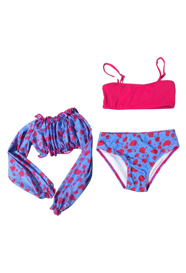 Swimsuit Bikini/Top Set For Girl C-T6167