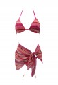 Women's Swimsuit Bikini Set With Pareo MP3011