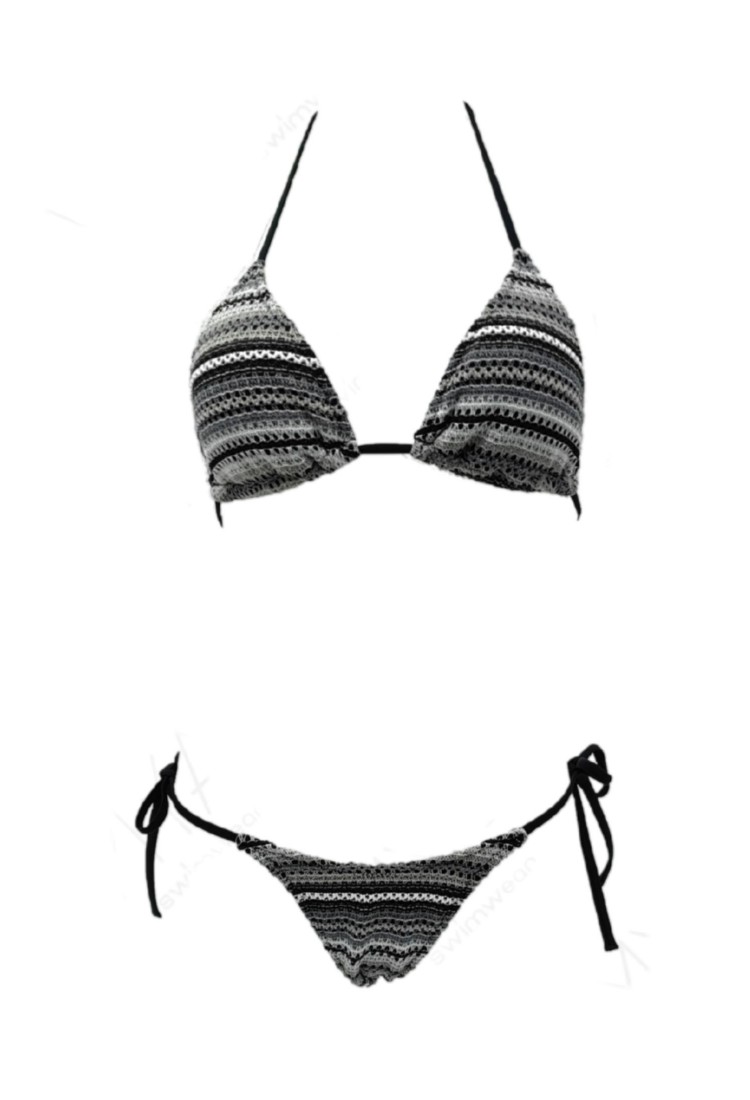 Women's Swimsuit Bikini Set With Pareo MP3011