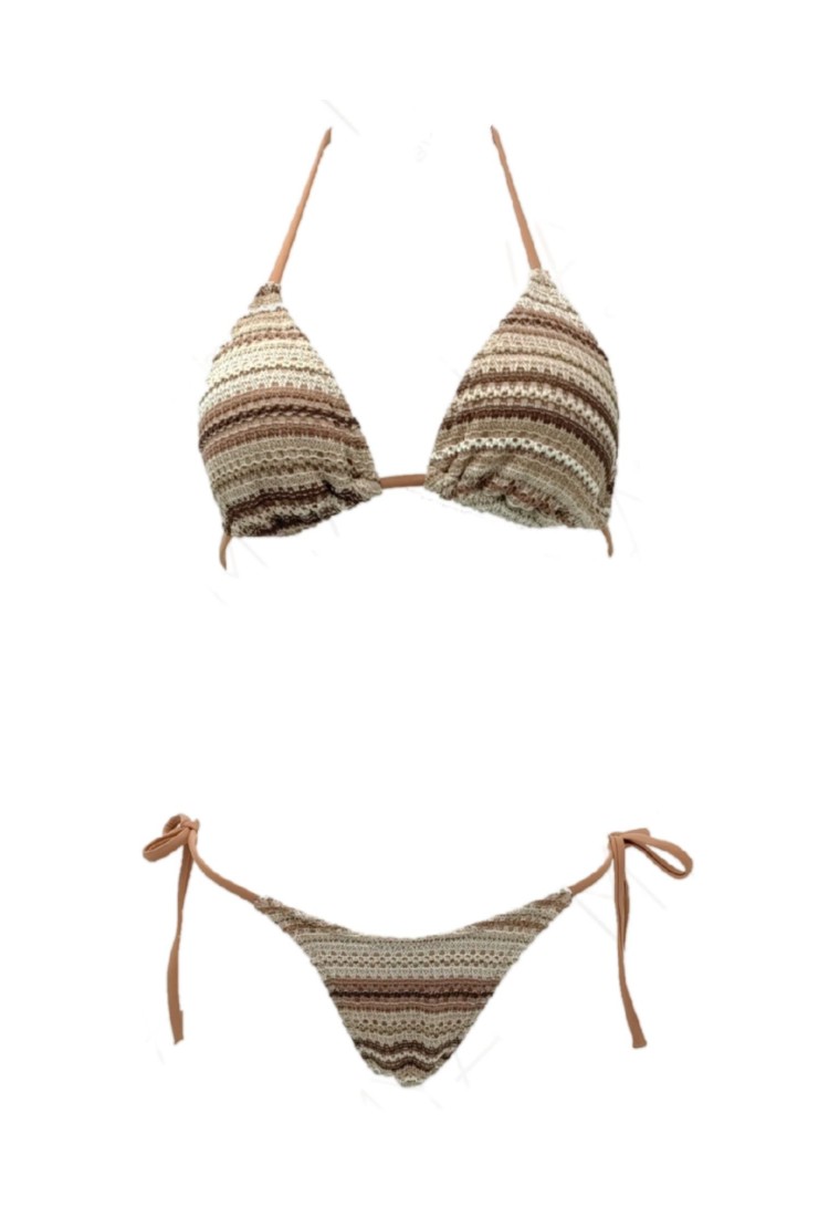 Women's Swimsuit Bikini Set With Pareo MP3011